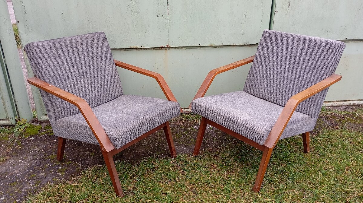 2 x retro kreslá
