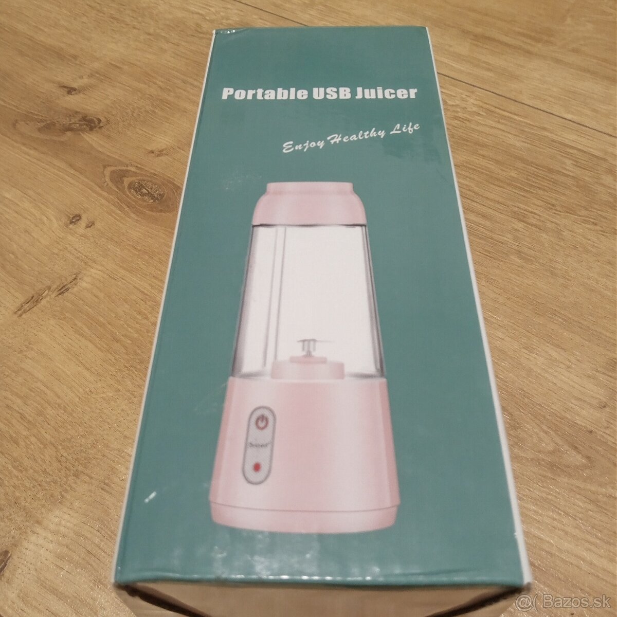 Prenosný mixér ružový