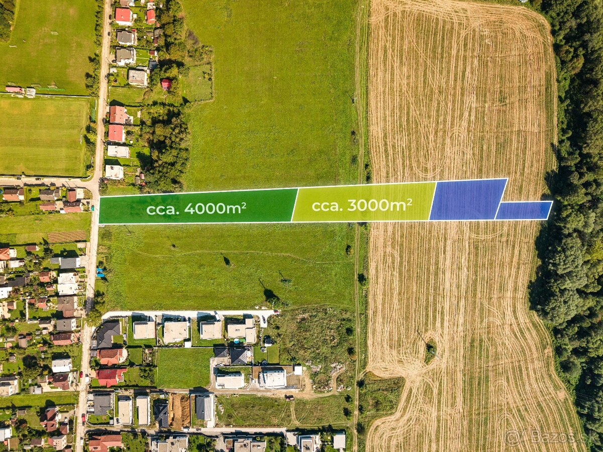 Developerské pozemky Rosina