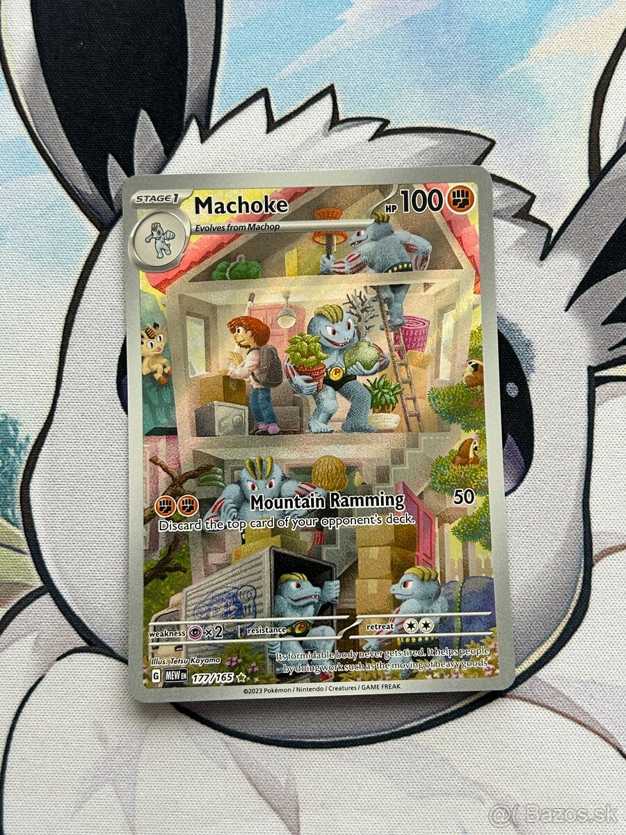 Machoke, Pokemon karta