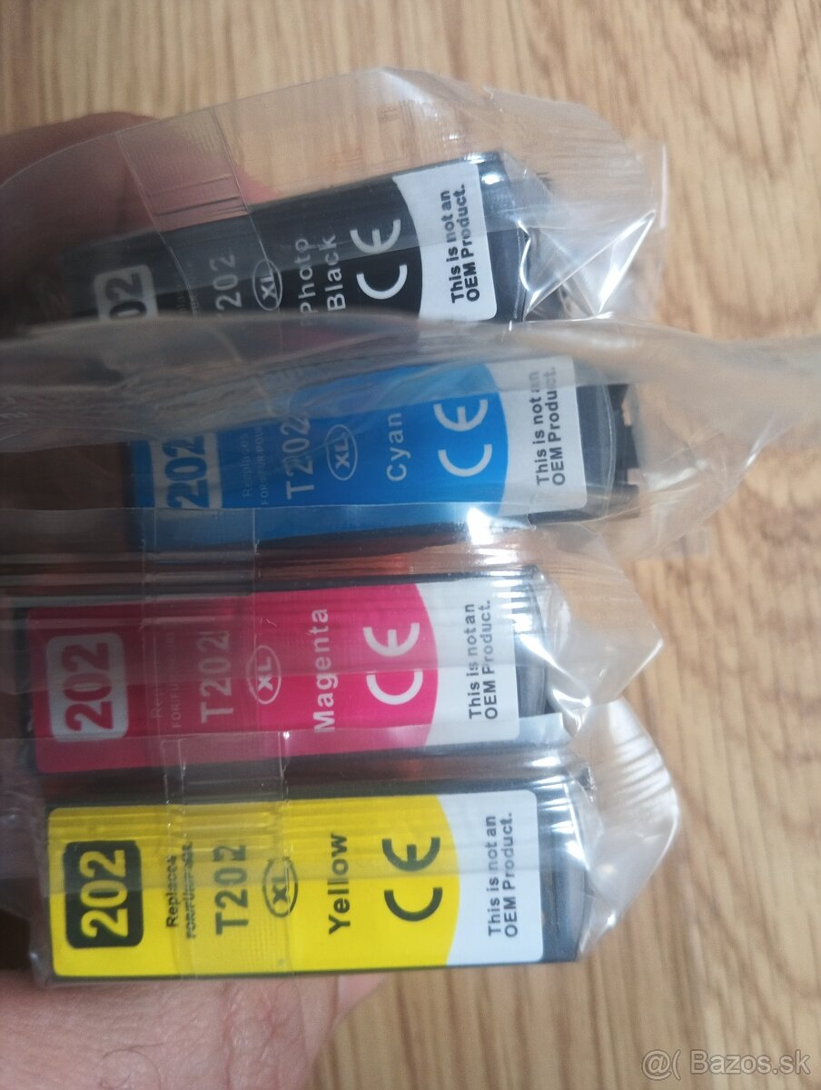 Kompatibilné náplne do tlačiarne Epson 202XL