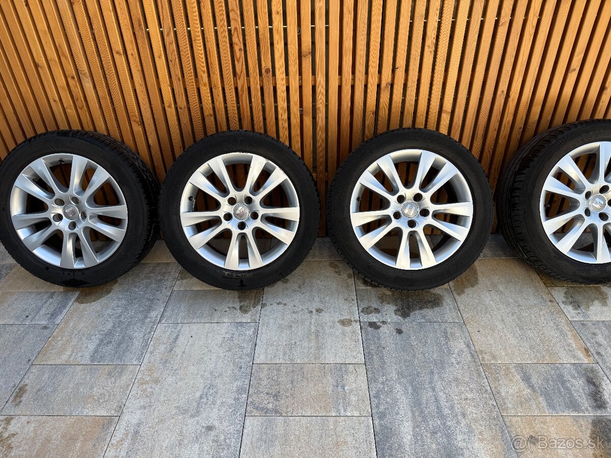 Elektrony + letne pneu 225/50 R17 5x112 Alhambra Sharan