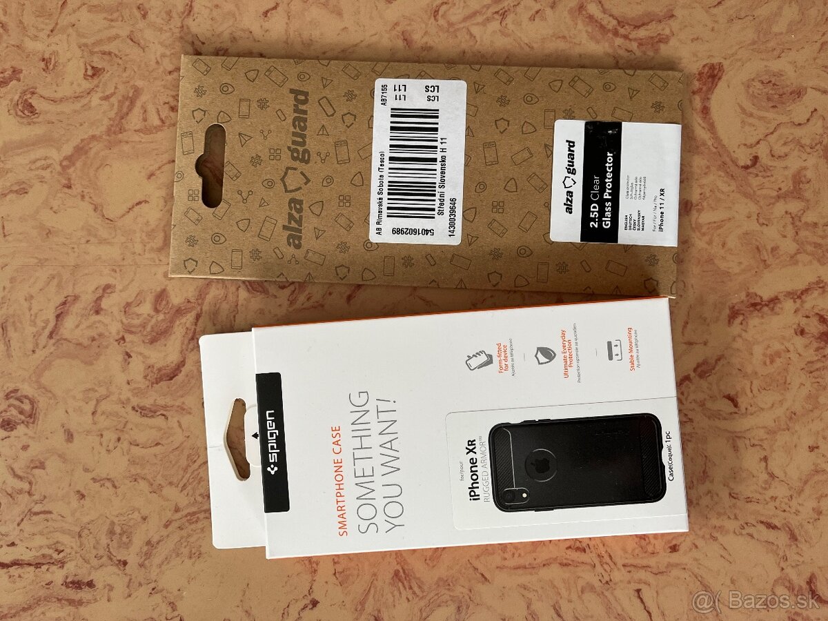 Kryt a sklo na iPhone Xr