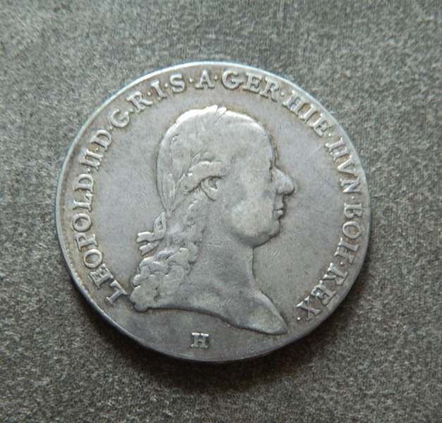 Predám 1 toliar 1792 H Leopold II.