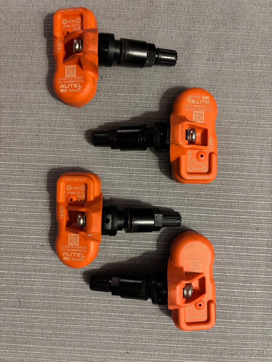 Sada 4ks TPMS AUTEL MX