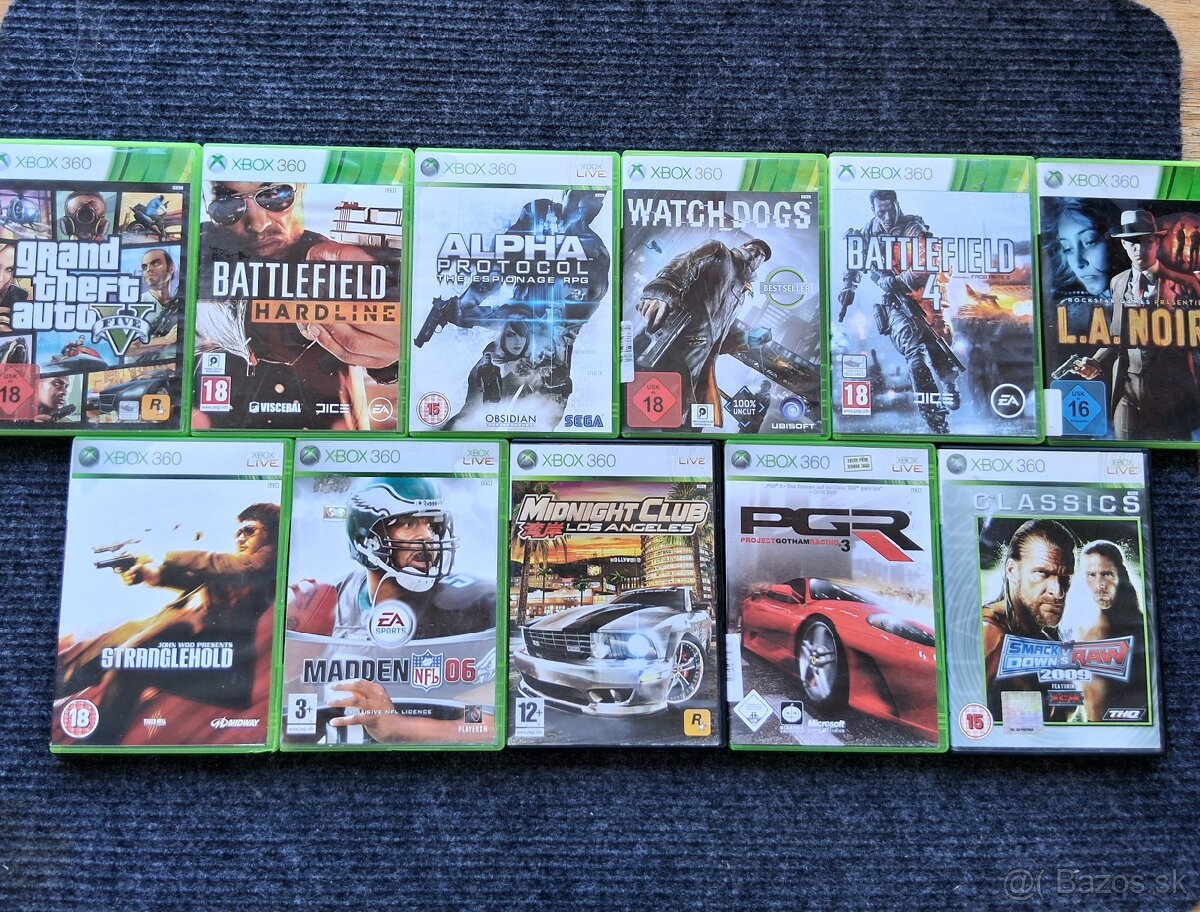 Hry na Xbox360