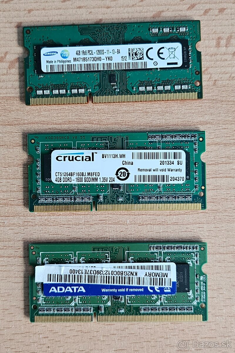 DD3 SODIMM pamäte