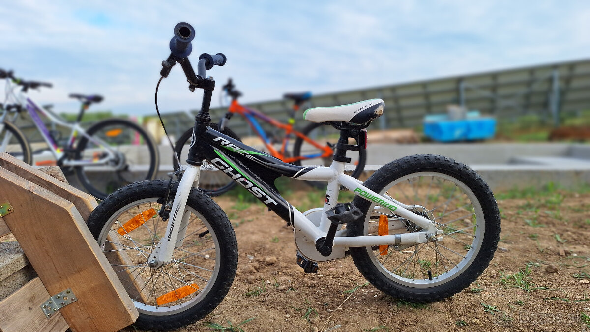 Detský značkový bicykel GHOST Race Power Kid