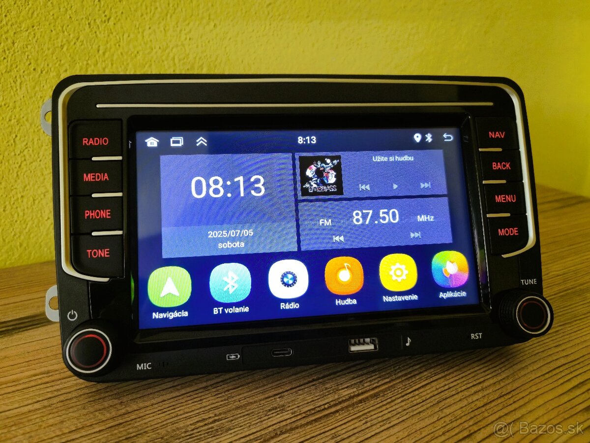 ✅2DIN 7" ANDROID AUTORÁDIO VW SEAT SKODA✅