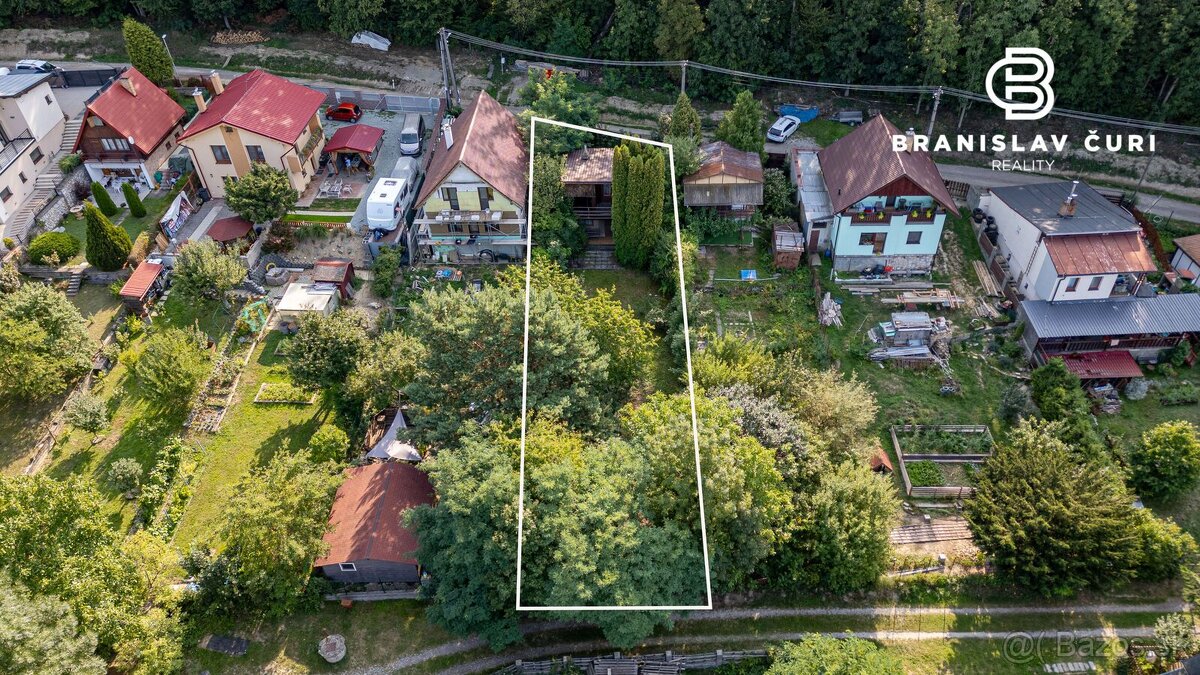 Predaj, záhradny pozemok 528 m2 s chatkou, Šemša