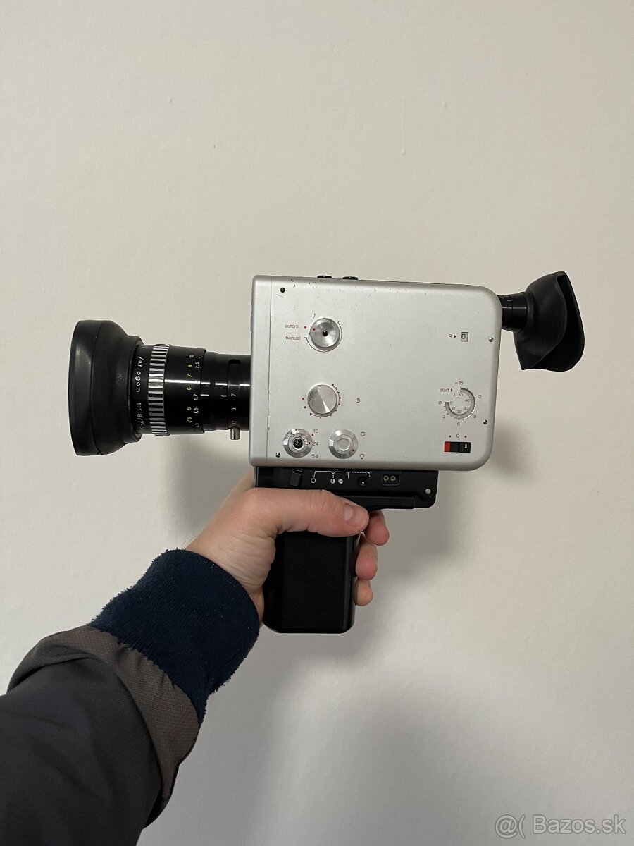 Braun Nizo s560 super8 analógová kamera