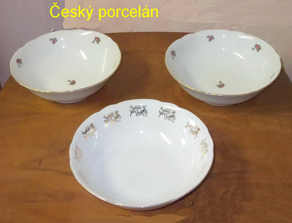 Misy česky porcelan sada 3 ks - Nové