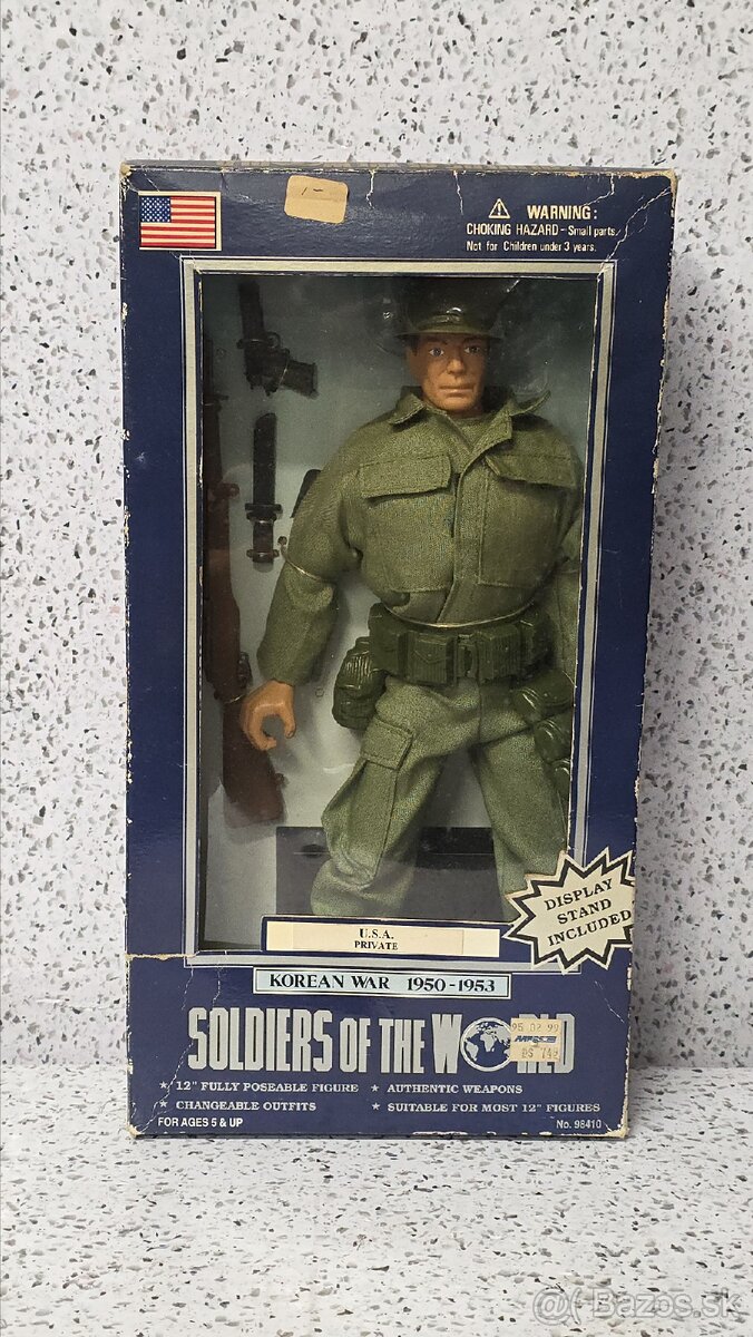 Akčnú figúrka "Soldiers of the World" z Korean War 1950-19