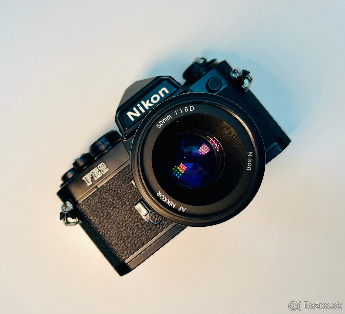 Nikon FE2 s AF Nikkor 50mm F1.8D - sbírkový stav