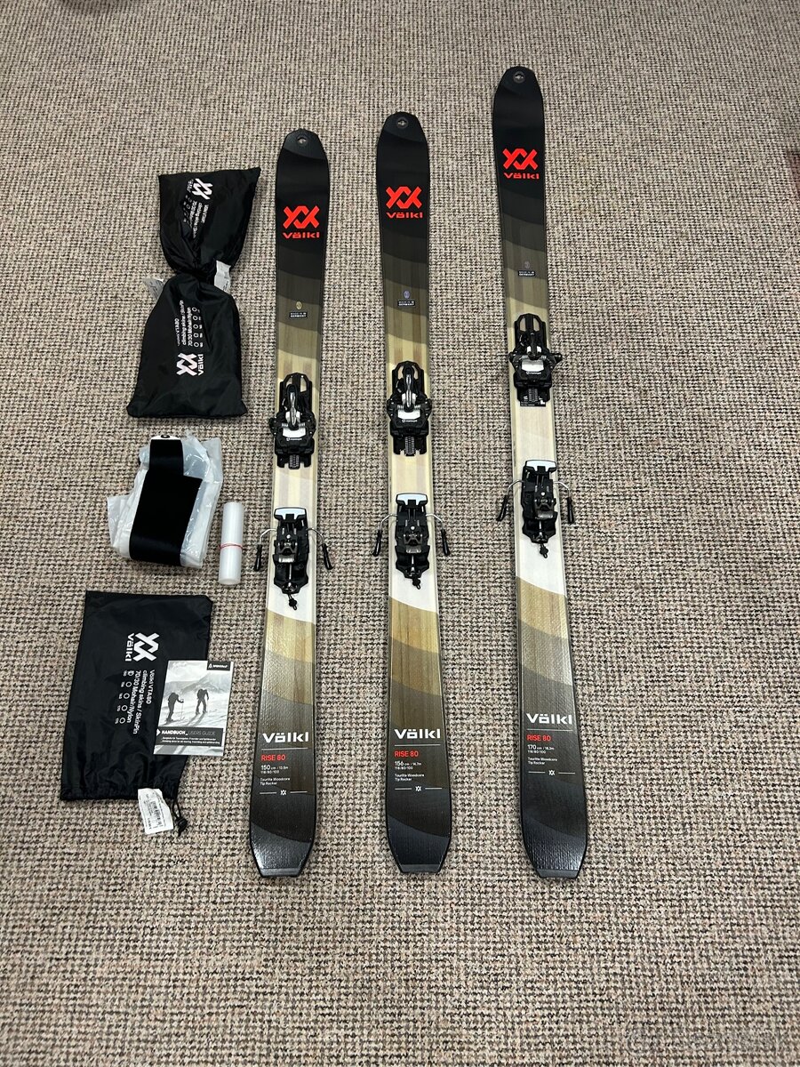 Skialp set/komplet Völkl rise 80