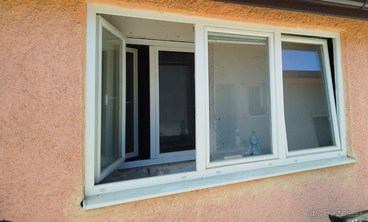 Plastové okno 3kridkove