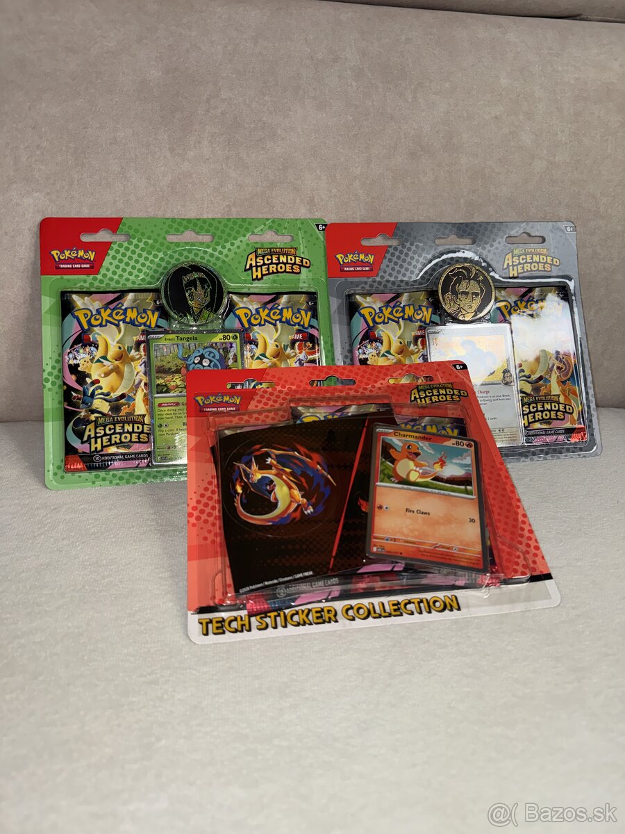Pokemon Ascended Heroes blister/sticker