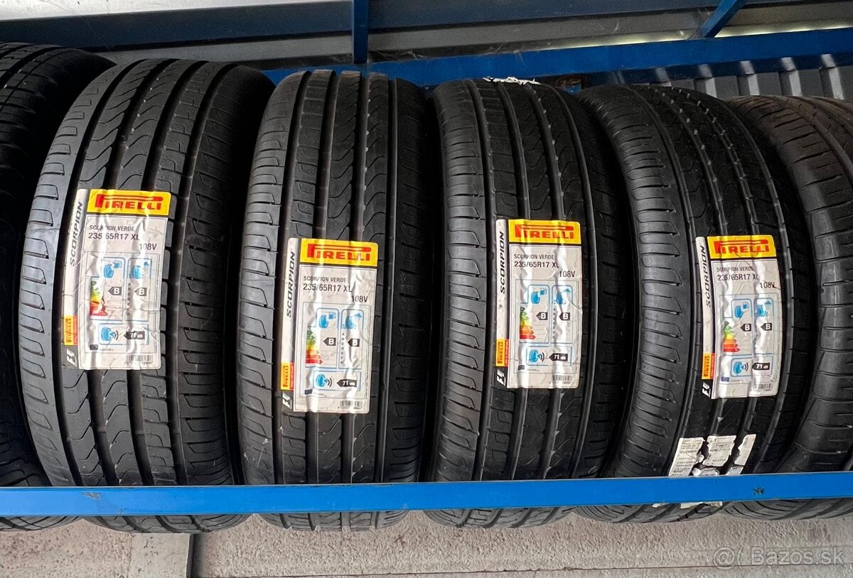 Letné pneumatiky Pirelli 235/65R17