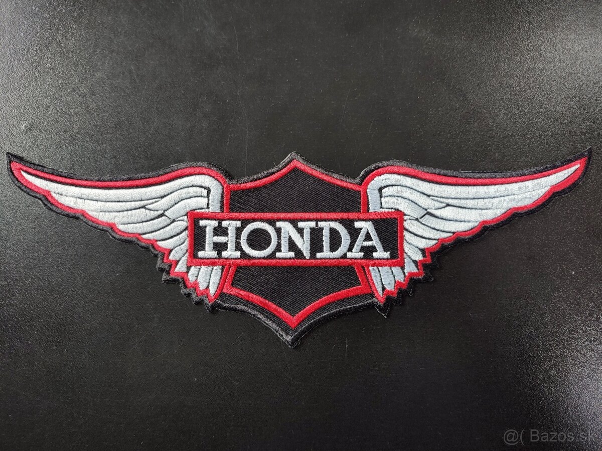 Honda motorkárska nášivka veľka  na chrbát