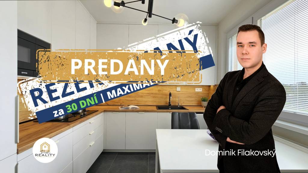 REZERVOVANÉ | 3,5 izbový byt 78 m² + loggia 3,4 m² v Moldave
