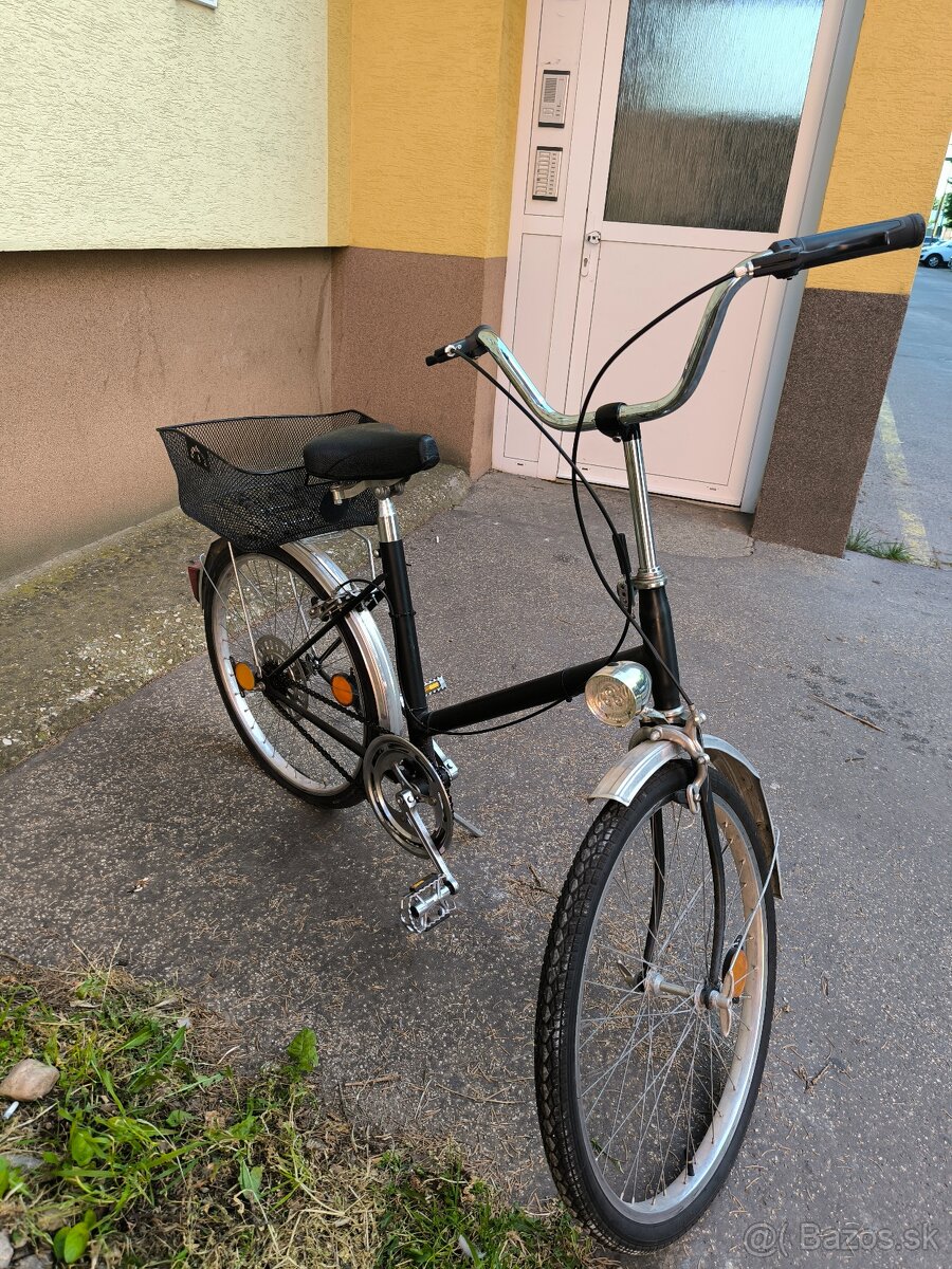 Prerobený dámsky RETRO bicykel zn. Favorit