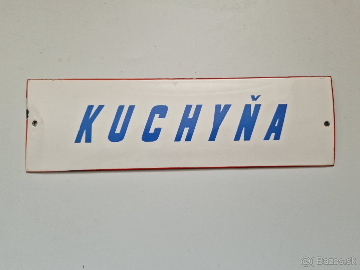 Tabulka"KUCHYŇA"