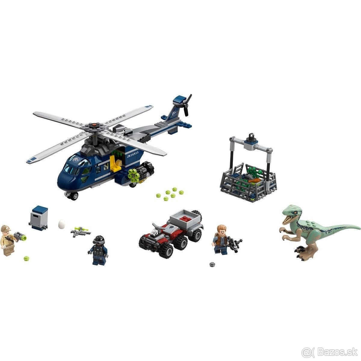 LEGO Jurassic World 75928 Prenasledovanie helikoptérou