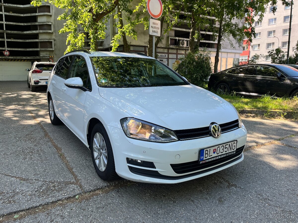 VW Golf 7 Variant 1.6 TDI Comfortline (odpočet DPH)