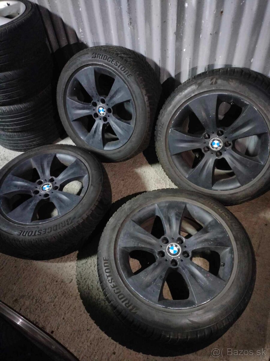4ks alu disky BMW 5x120 R19 pneu 5mm