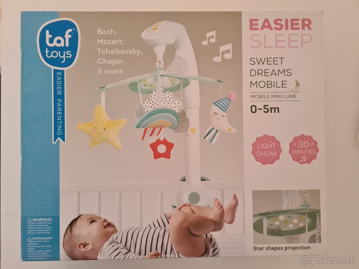 Predám hudobný kolotoč so svetielkami Taf Toys