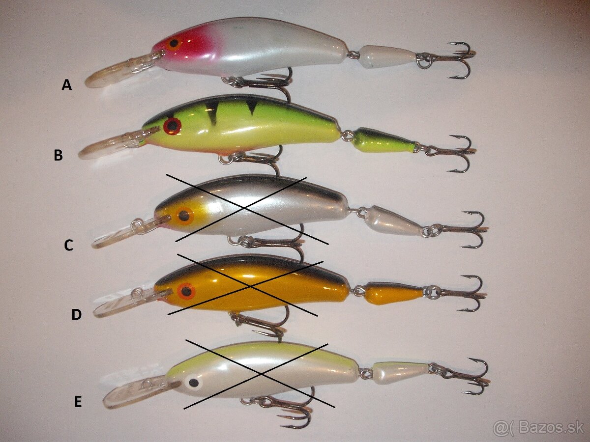 Voblery Ugly Duckling 8cm a 9,5 cm