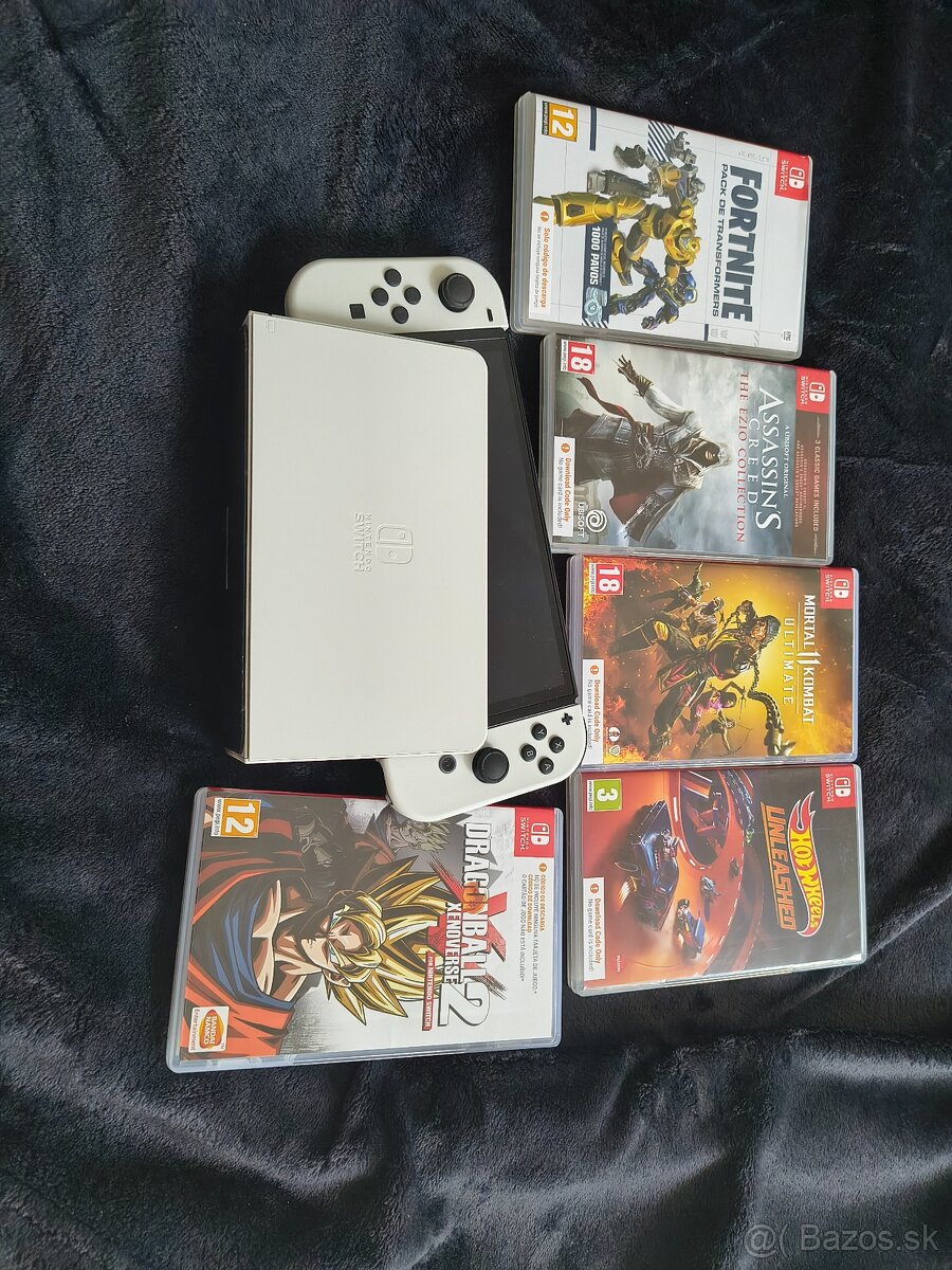 Switch nintendo OLED white