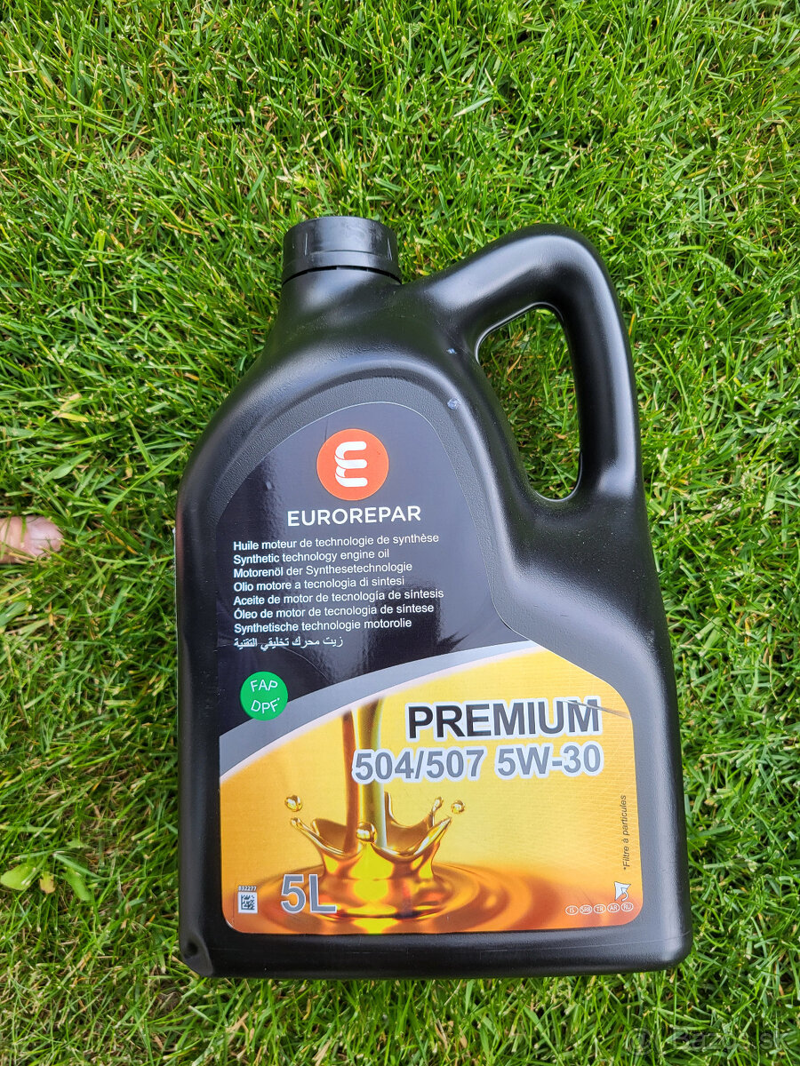 Motorový olej EUROREPAR Premium 504/507 5W-30 5L