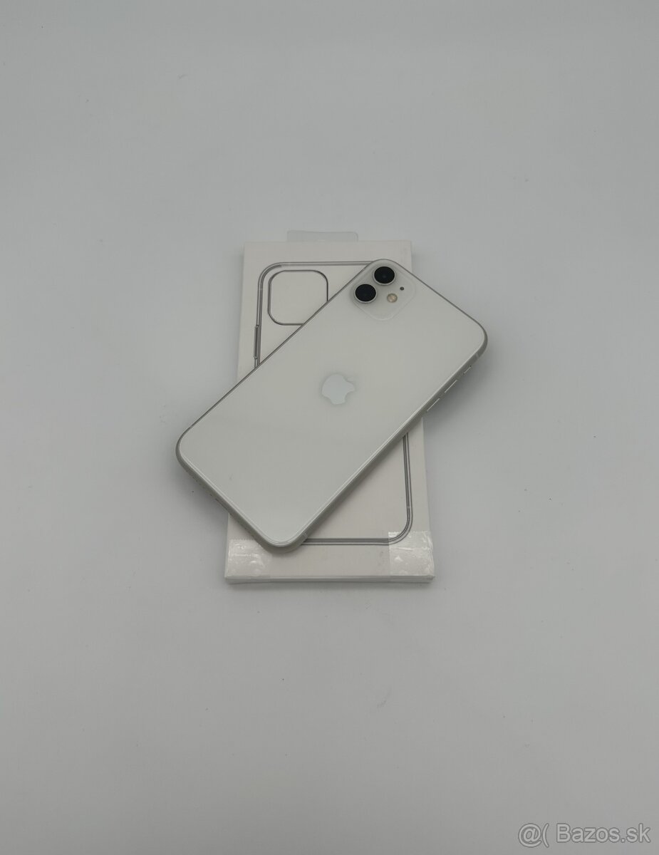 iPhone 11 64GB White (100% Batéria) + DARČEK
