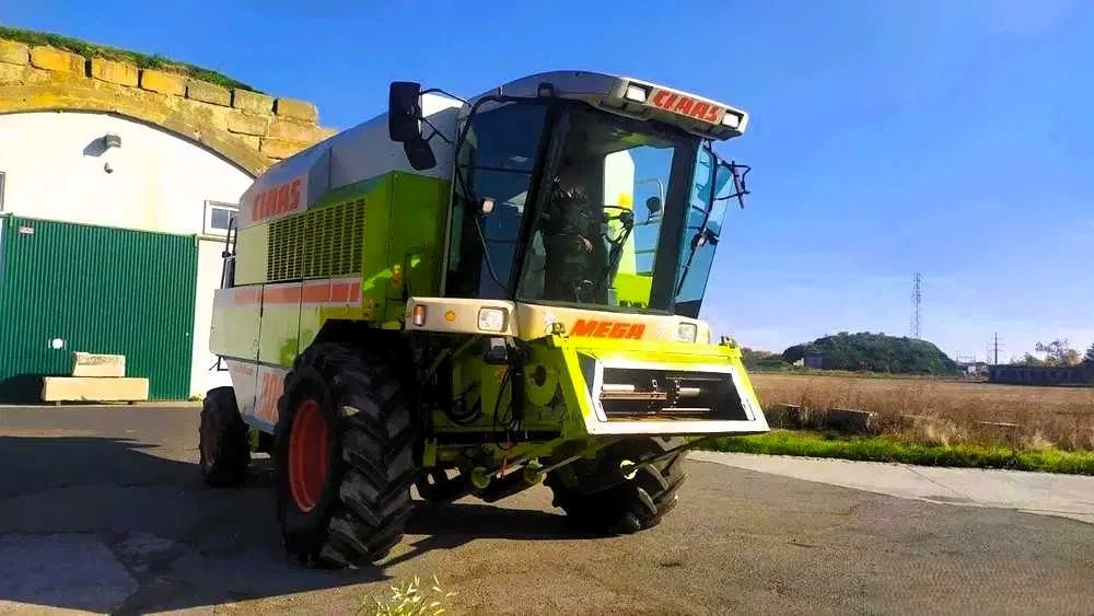Kombajn Claas Mega 208 (1996) – 3900 mesiacov, výborný stav