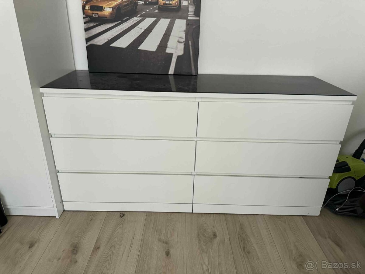 NOVÁ Ikea komoda MALM