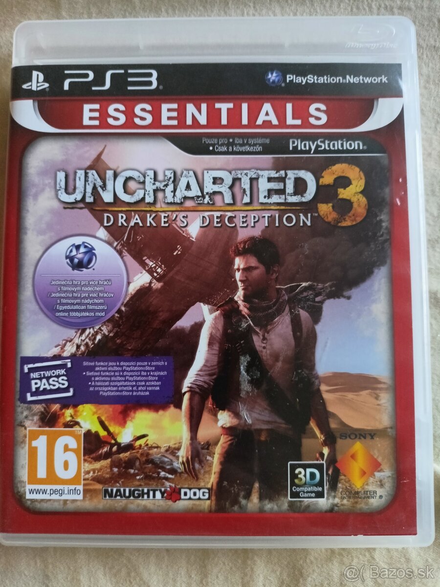 Hra na PS3 Uncharted 3