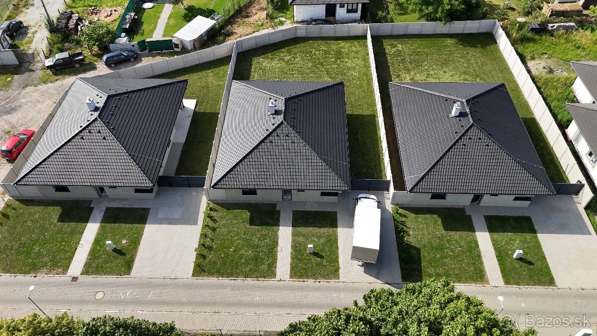 ponúkame na predaj 3 moderné novostavby