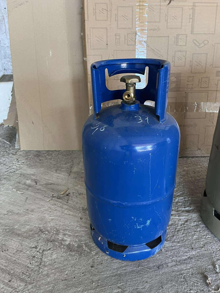 Plynova flasa 5 kg, prazdna