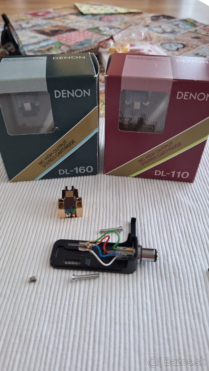 Denon MC gramofónové prenosky