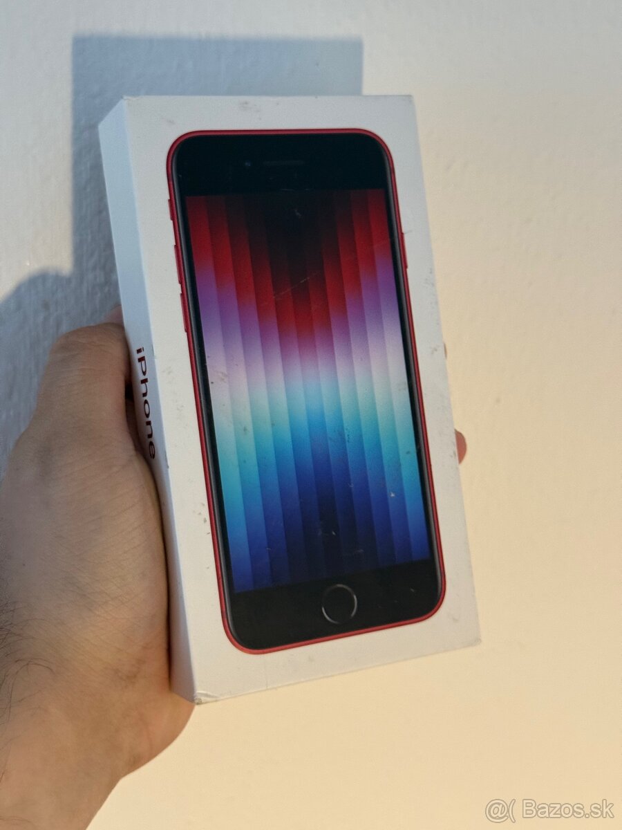 Dobrý deň Ponúkam na predaj iPhone SE 2022 64GB RED