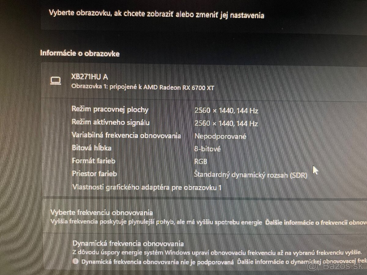 Herný monitor Acer Predator