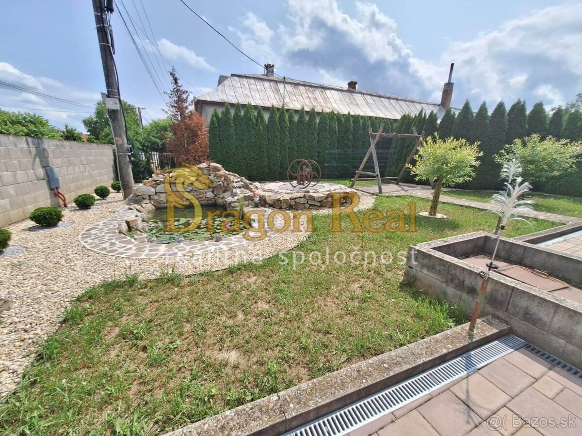 PREDAJ – Rodinný dom s čarovným jazierkom – DRAHŇOV