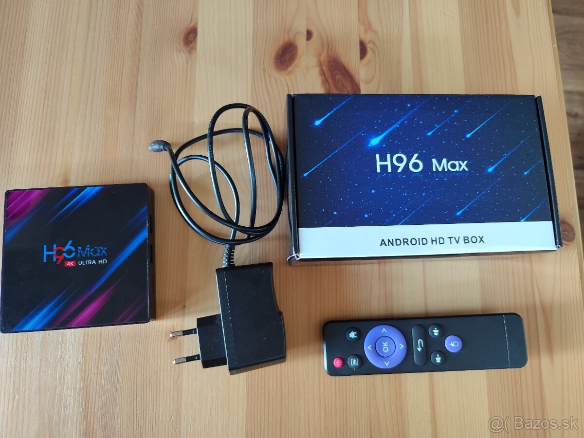 Smart TV box H96 MAX RK3318, 4GB RAM, 64GB ROM