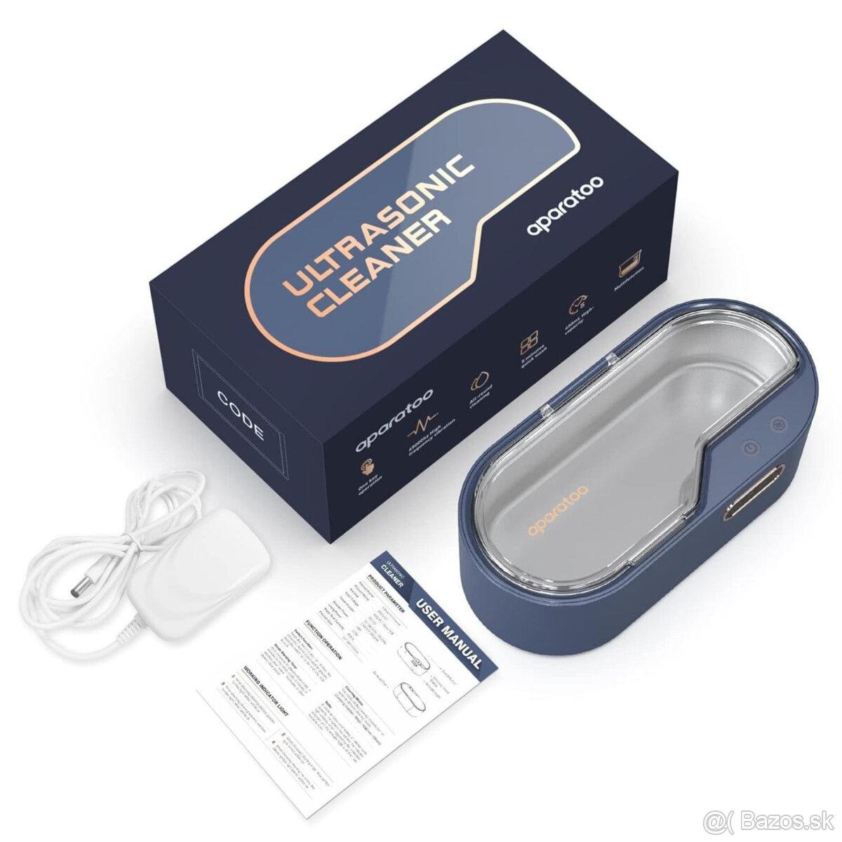 Ultrazvukový čistiaci prístroj na okuliare