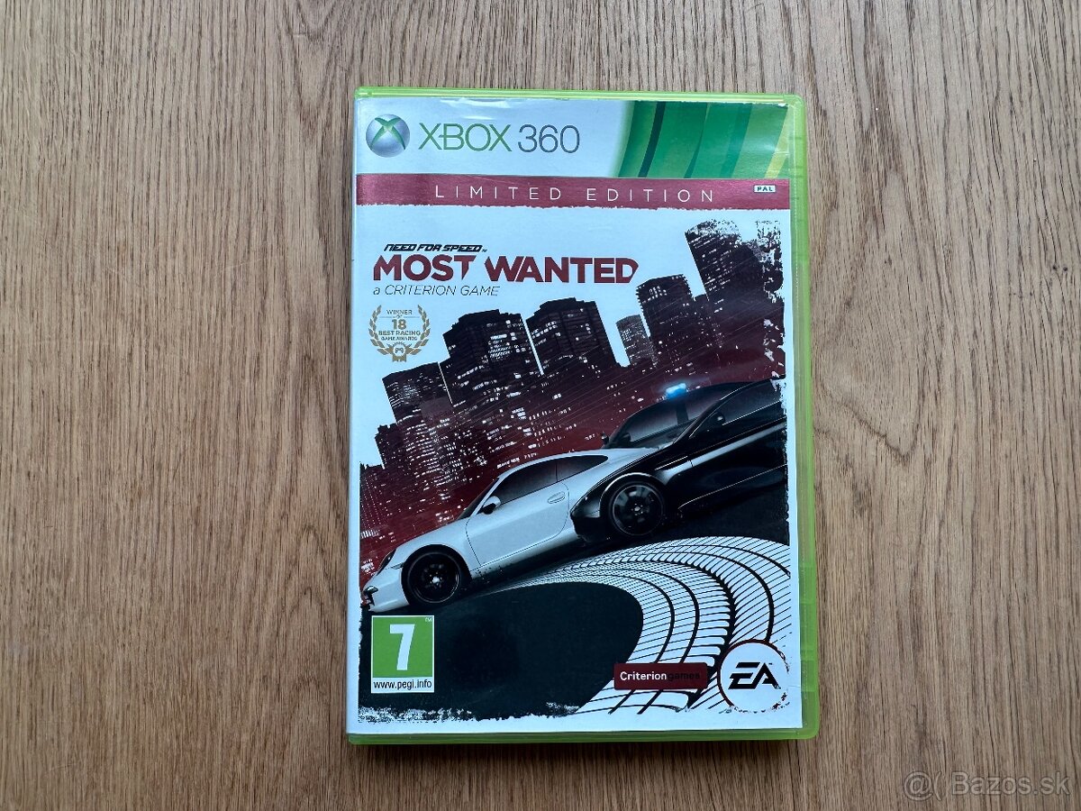 NFS: Most Wanted (XBOX 360)