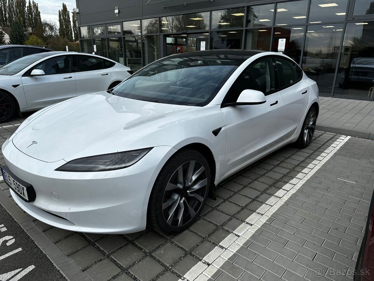 Tesla Model 3 Long Range RWD dojazd 720km/dph/záruka