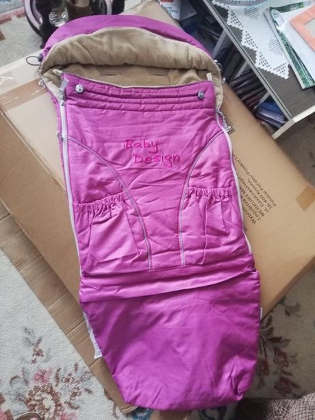 Zateplený fusak do kočiarika