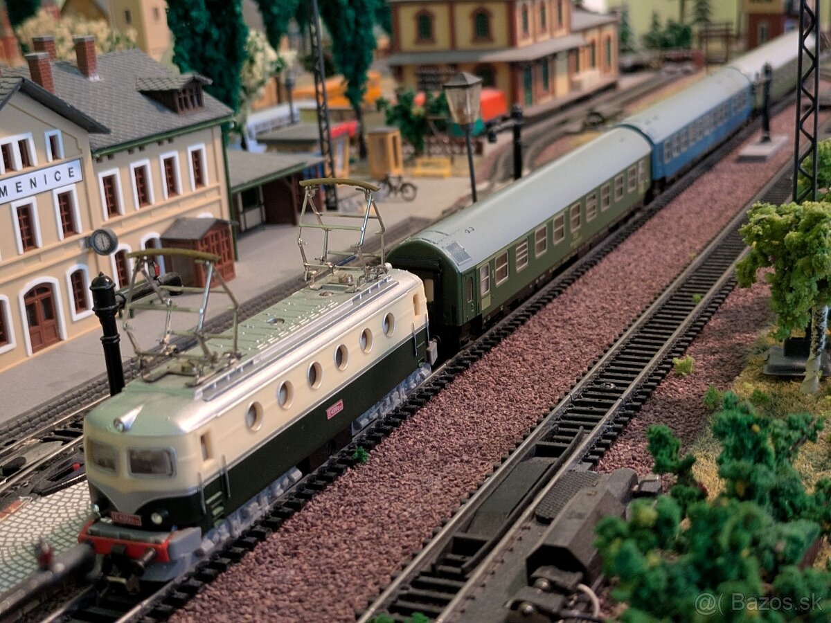 ČSD TT1:120 rýchliková súprava.