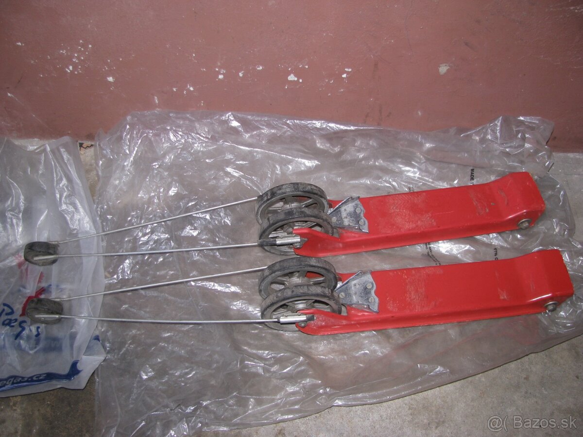 retro bežky, korčule letné silničné